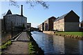 SO8304 : Stroudwater Canal and Ebley Mill by Philip Halling