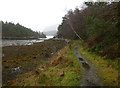 NG7933 : Path along the shore, to Duncraig by Craig Wallace