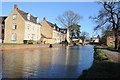 Modern housing beside the Stroudwater Canal