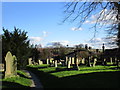 The churchyard, Badsworth