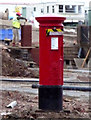 Elizabeth II postbox on Thornwick Bay Caravan Park