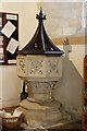 SU5980 : St Mary's Font by Bill Nicholls