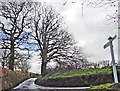 Road junction above Smithincott