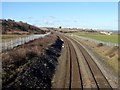 NZ4346 : Middlesbrough to Sunderland railway by Oliver Dixon