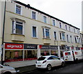 Sigma3 premises and van, Lower Dock Street, Newport