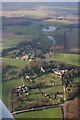 Brocklesby Park, the Canal and Dam Bottom: aerial 2016