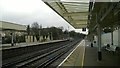 TQ1867 : Surbiton station: looking up the tracks towards London by Christopher Hilton