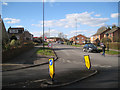 Black Prince Avenue at its junction with Leaf Lane, Cheylesmore, Coventry