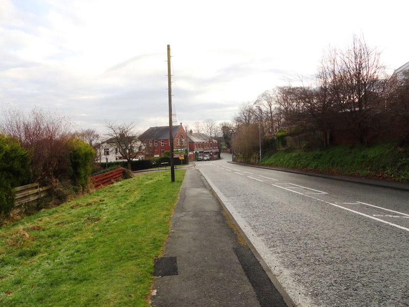 View down Hookergate Lane © Robert Graham :: Geograph Britain and Ireland