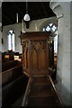 TF0122 : St mary's Church: The Pulpit by Bob Harvey