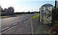 Bus shelter in Little Leigh