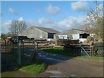 SK8707 : Home Farm farmyard by Alan Murray-Rust