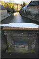 River Windrush seen over Witney Bridge, Bridge Street