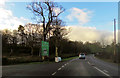 Neuadd Caravan Park entrance