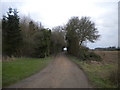 Stubbins Lane from Stubbins Farm