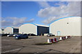 SJ3565 : Buildings at Aviation Park, Hawarden Airport by Jeff Buck