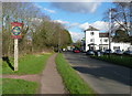 Village sign, Willian Road, Willian