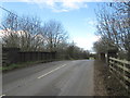 Bridge over disused railway west of Kirkhouse Green