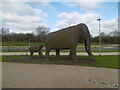 Elephants at Ebbsfleet Valley