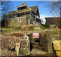 Vicarage and church, Brynmawr