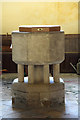 St Andrew, Brockley - Font