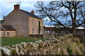 Farmhouse by footpath at Gilling West