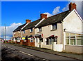 Row of three houses, Vine Road, Johnston