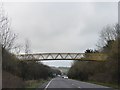 ST8907 : Footbridge over A350, Blandford Forum by-pass by David Smith
