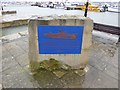 Plaque on Poole Quay, a WW2 memorial