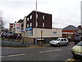 Shops and offices at the top of Silvan Avenue, Northfield