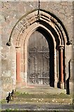 SO9265 : Doorway in Wychbold church by Philip Halling