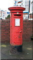 TA0489 : George V postbox on North Marine Road, Scarborough by JThomas