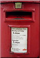 Detail, Edward VII postbox on Falsgrave Road, Scarborough