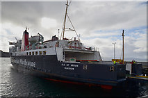 NG3863 : MV Isle of Arran on King Edward Pier by John Allan