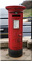TA0389 : George V postbox, Peasholme Gap, Scarborough by JThomas