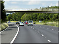 Northbound M1, Old Hall Road Bridge