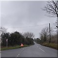 The road to Corfe, with a turning for Swanage