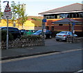 Warning sign - low bridge ahead, Colwyn Bay