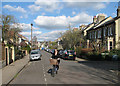 Pretoria Road and a cyclist