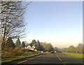 A264 approaching Newhouse Farm