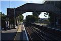TR1055 : Footbridge, Chartham Station by N Chadwick