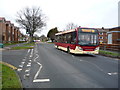 EYMS Scarborough & District bus on North Leas Avenue