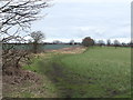 Footpath from West Gillibrands to Blaguegate across Blaguegate Moss