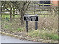 Blackberry & Laurel Cottages, Meadow Sweet & Willow View name sign