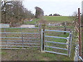 Halfpenny Lane footpath at Dicket