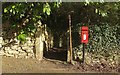 Footpath and postbox, Midford Lane