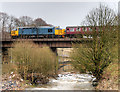 East Lancashire Railway Crossing the Irwell at Brooksbottoms