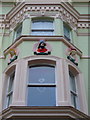 Window detail, apartments on St Martin