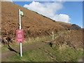 Footpath to Garth Hill