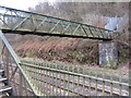 Footbridge over the Cardiff-Pontypridd railway line